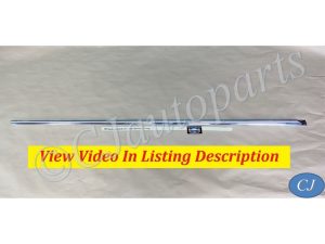 OEM 1959 Cadillac Coupe Deville 2 Door REAR QUARTER PANEL MOLDING TRIM 71" LONG #4759498/#3632001